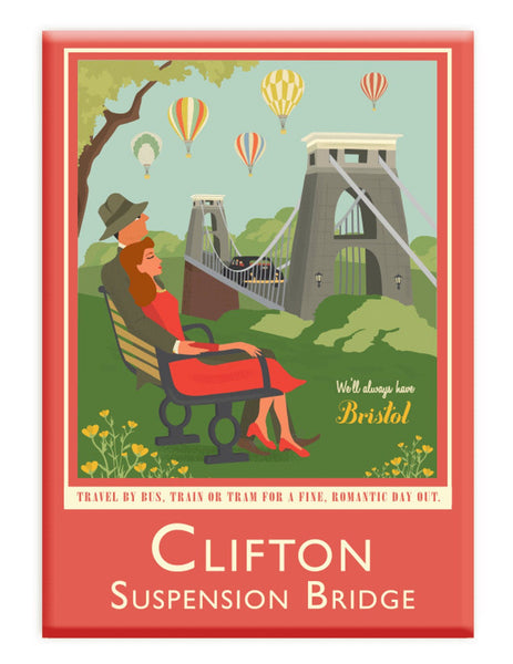 Clifton Suspension Bridge Fridge Magnet