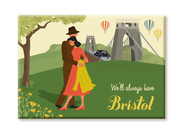 Bristol couple Fridge Magnet