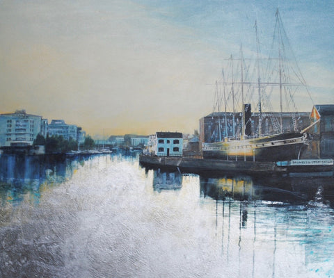 SS Great Britain painting by Bristol Artists, Elaine Shaw