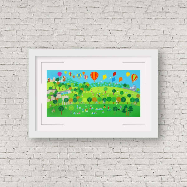 Summer on The Downs - Giclée Print by Jenny Urquhart | The Bristol Shop